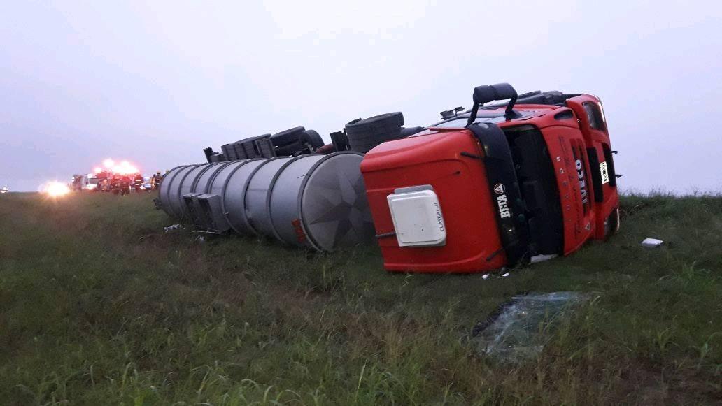 Accidente en autopista