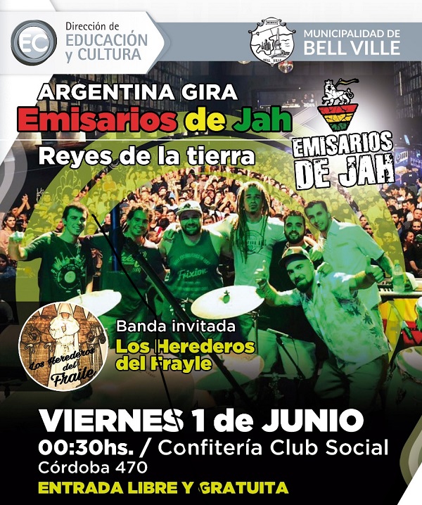 Los Emisarios de Jah en el Club Social