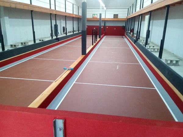 Nuevo estadio de bochas en club Central