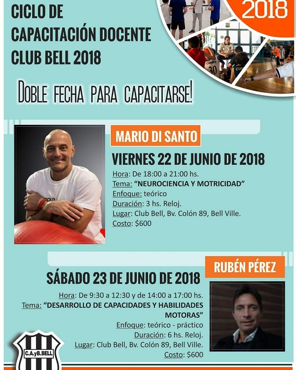 Ciclo de capacitación en club Bell de Bell Ville