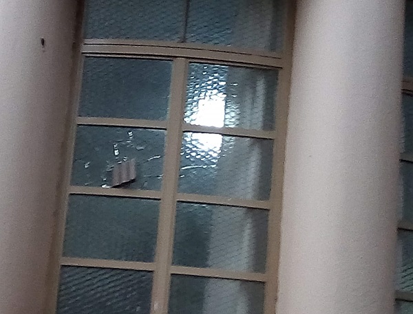 Daños en escuela Florentino Ameghino