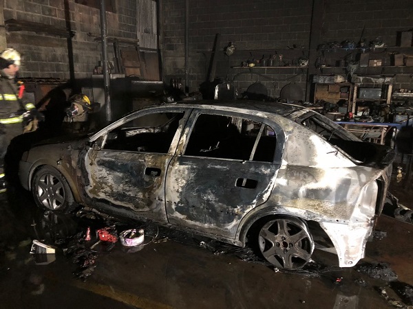 Detenida por el delito de incendio