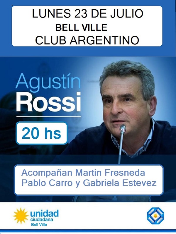 Agustin Rossi en Bell Ville