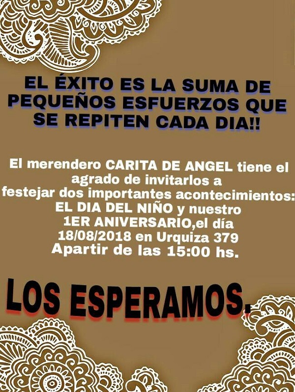 Carita de Ángel festeja