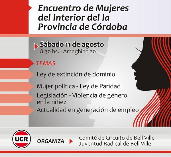 Encuentro de Mujeres Radicales del Interior de Córdoba en Bell Ville