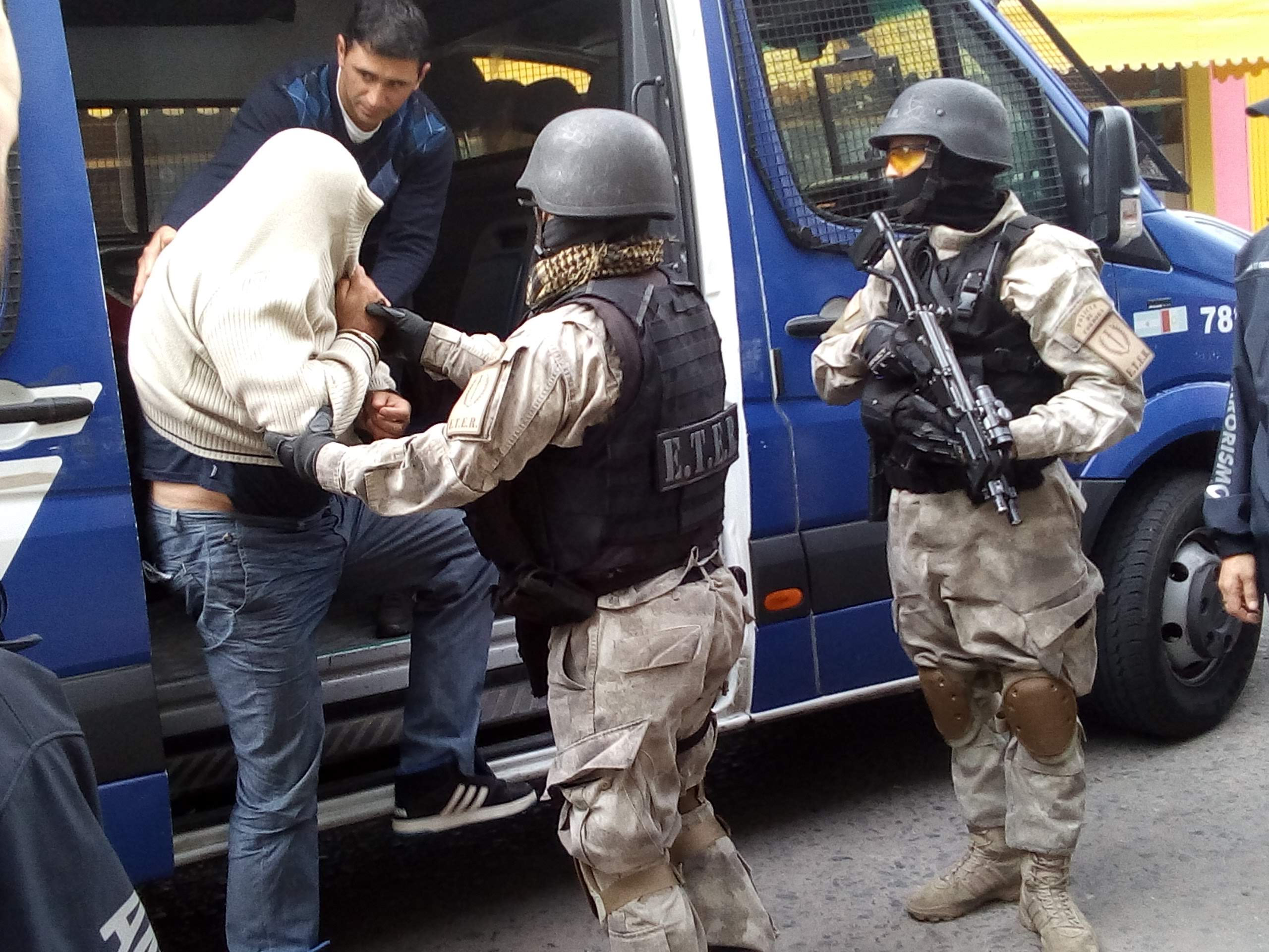 Llegaron a Bell Ville los detenidos del grupo paramilitar