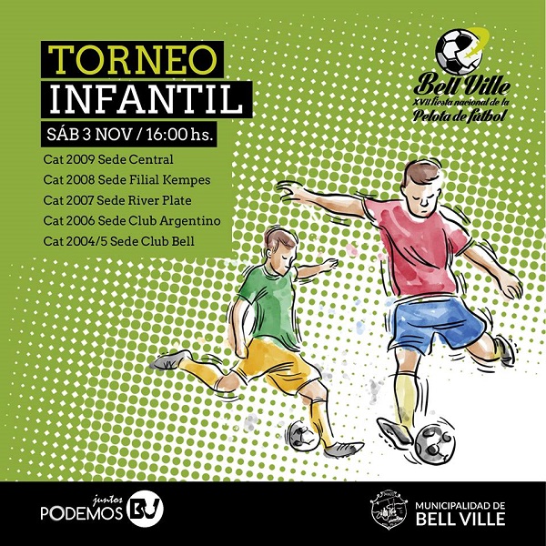 XVII Fiesta de la pelota: fútbol infantil 