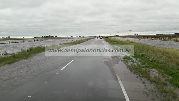 Accidente en ruta 3 norte- Precaución hay agua sobre la carpeta asfáltica