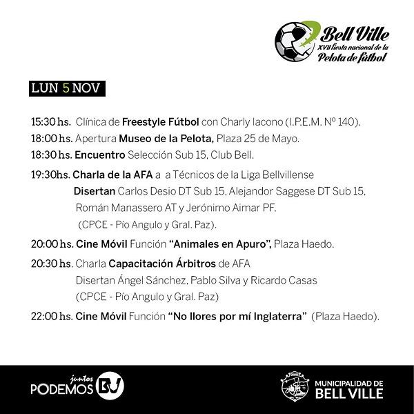 Fiesta Nacional de la Pelota-activides de hoy lunes
