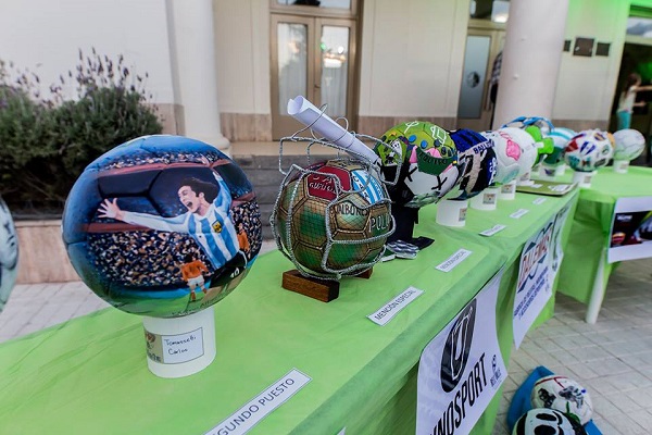 Inauguración de la Fiesta de la Pelota de Fútbol 2018