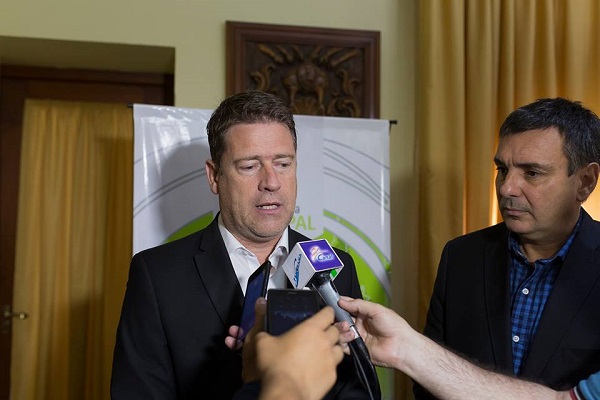 El Intendente Dr. Carlos Briner se refirió a la suspensión de la jornada de cierre de la Fiesta Nacional de la Pelota de Fútbol