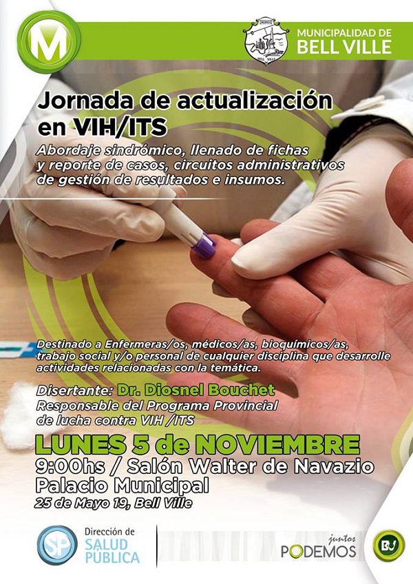 Jornada de Capacitación en VIH e ITS.