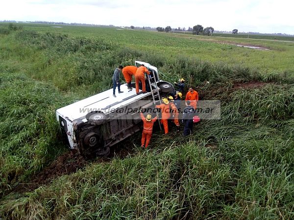 Accidente en ruta provincial N°3 norte