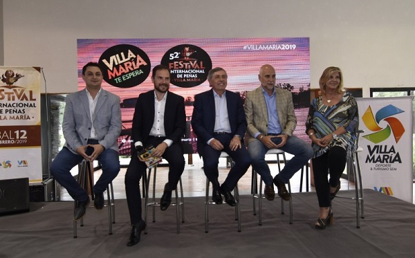 Grilla de artistas Festival Internacional de Peñas 2019