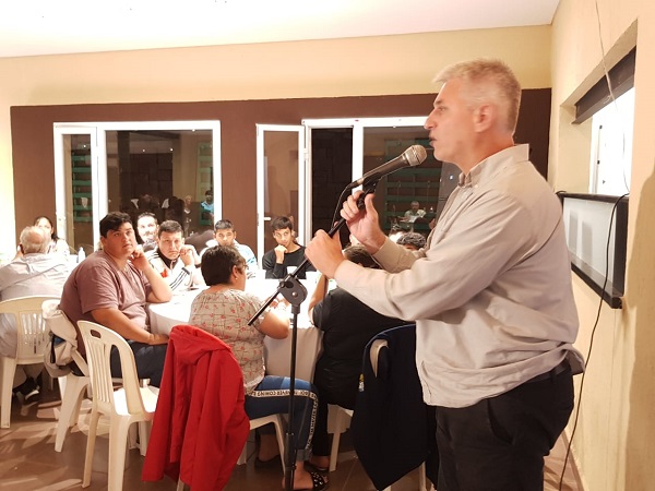 Enrique Méndez Paz candidato a intendente de Cintra