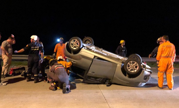 Accidente en la Autopista Rosario – Córdoba