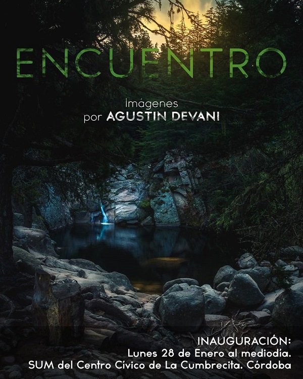 El fotógrafo Bellvillense Agustín Devani  expone fotografías de su autoría en La Cumbrecita.