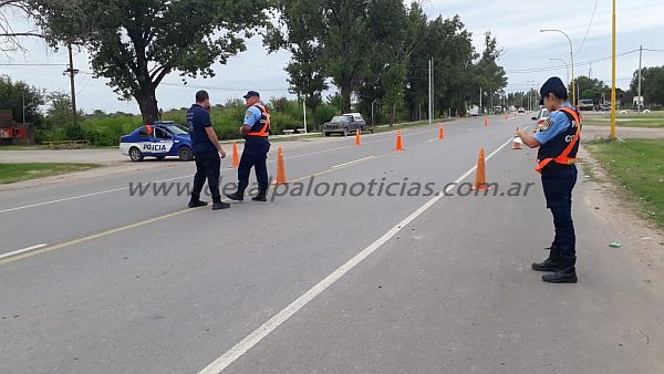 Operativo saturación de la Policía de la provincia en Bell Ville