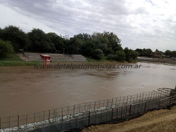 Información actualizada de la creciente del río
