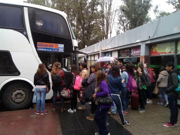 Terminal de Bell Ville: una fea postal que se repite cada vez que llueve en Bell Ville.
