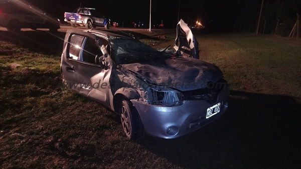 Accidente en el ingreso sur de la ciudad de Bell Ville
