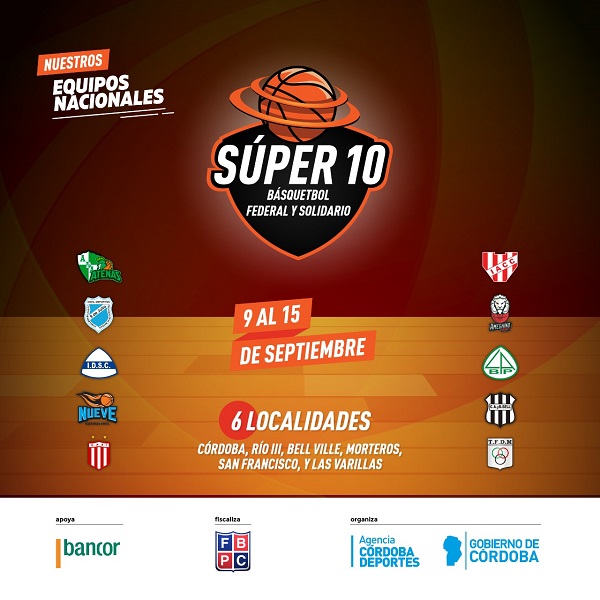 Básquet Super 10 Solidario   en Bell