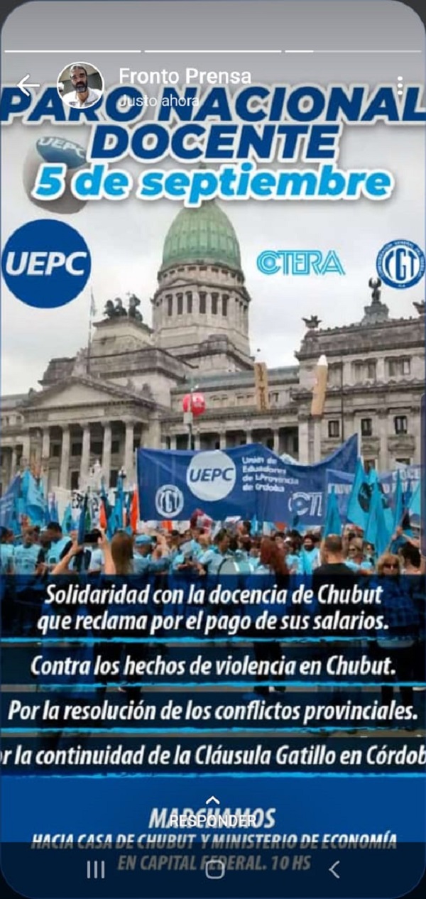 Paro Nacional Docente