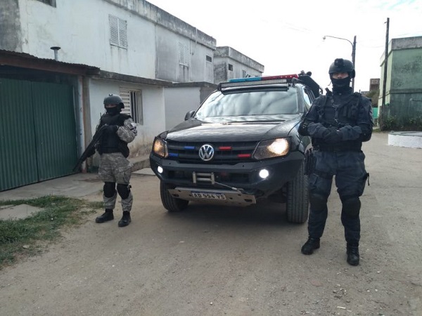 La F.P.A. desbarató un punto de venta de drogas y detuvo a un hombre de 33 años en la ciudad de Bell Ville.