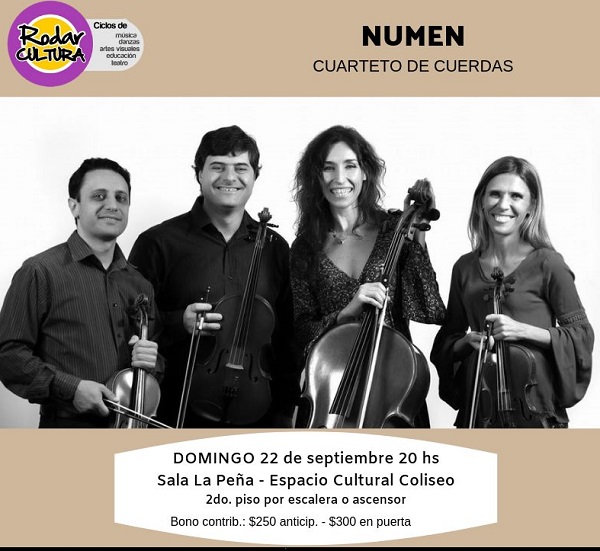 Cuarteto de Cuerdas Numen en Bell Ville