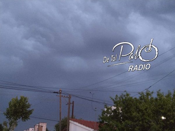 Posibles tormentas fuertes y caída de granizo en la zona