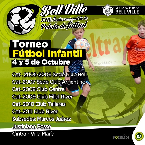 Fiesta de la Pelota 2019,  Torneo Regional de Fútbol Infantil.