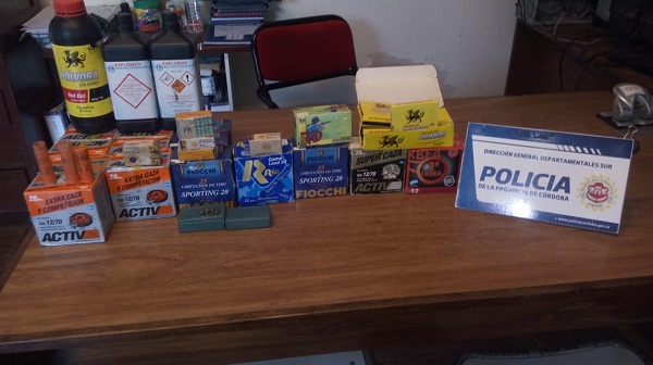 Allanamiento positivo por un robo zona rural
