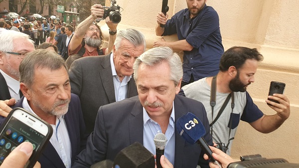 Alberto Fernández le ofreció un lugar en su Gabinete de ministros a Carlos Caserio.
