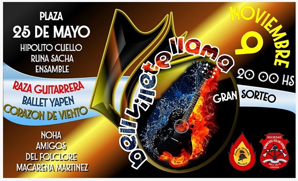 Peña solidaria de Bomberos Voluntarios de Bell ville.