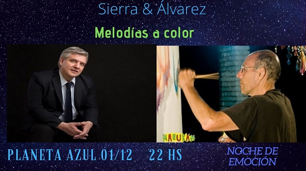 Melodías a color : Sierra & Álvarez en Planeta Azul