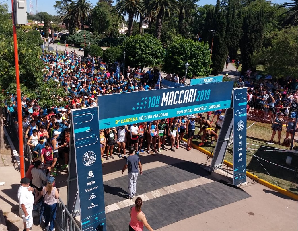 10 K Maccari con gran exito en Ordoñez