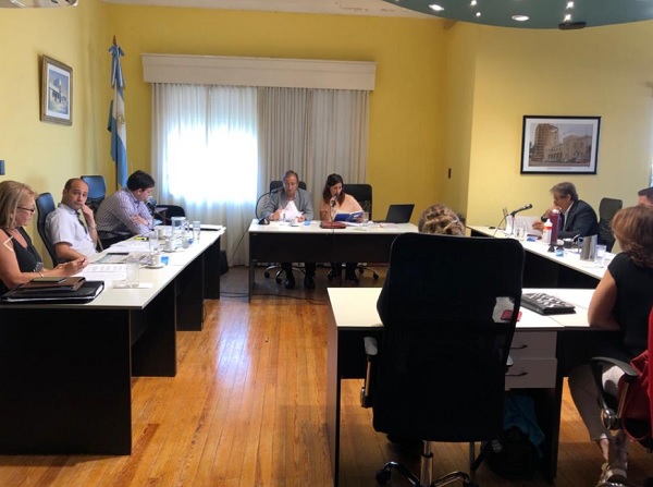 Sesión extraordinaria del Concejo Deliberante de la ciudad de Bell Ville.