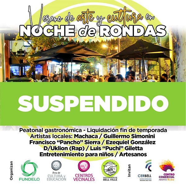 Noche de Rondas SUSPENDIDO