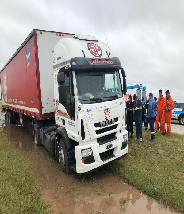 Falleció en la ruta.