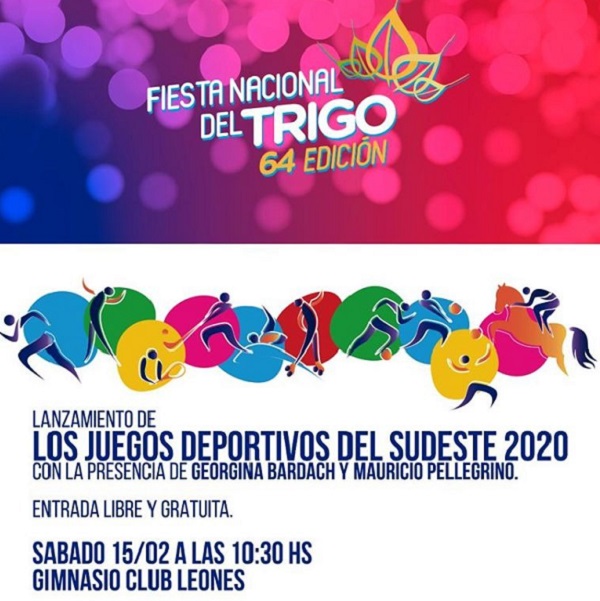 Lanzamiento de los juegos deportivos del sudeste con grandes figuras en Leones