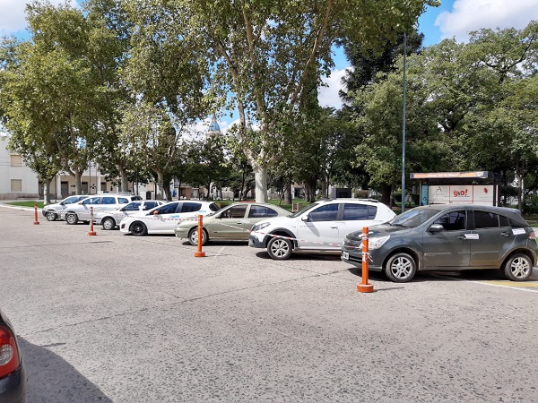 Vehículos secuestrados por el juzgado federal de Bell Ville en la vía pública por no respetar el aislamiento.