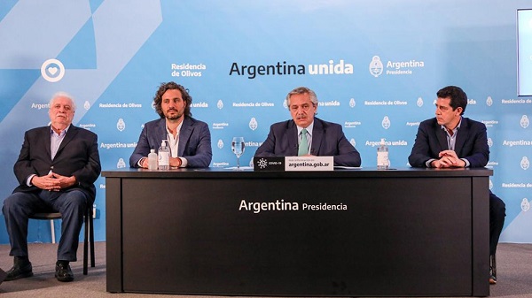 El Presidente anunció que el aislamiento obligatorio sigue hasta el 26 de abril