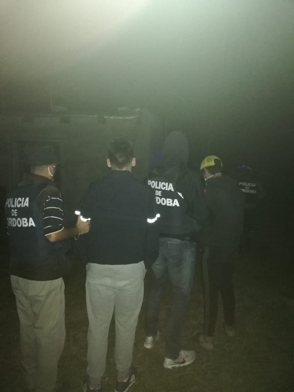 Ocho detenidos luego de un allanamiento en Noetinger