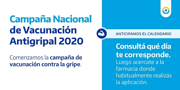 Pami anunció el calendario de vacunación contra la gripe en el país