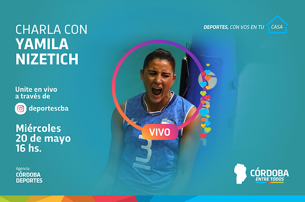 Deportes, con vos en tu casa: charlamos con Yamila Nizetich, símbolo de las Panteras.