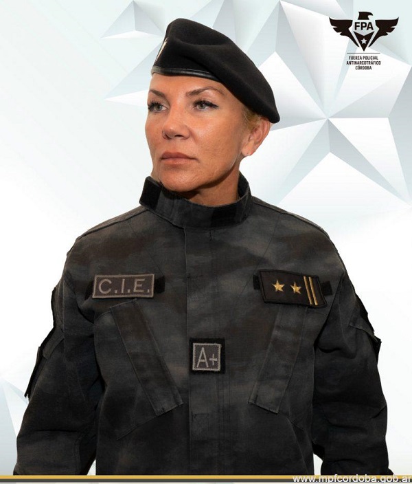 Clarisa Fany Carrera es la nueva subjefa de la Fuerza Policial Antinarcotráfico