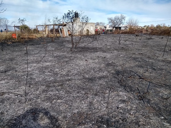 Incendio en Ordoñez