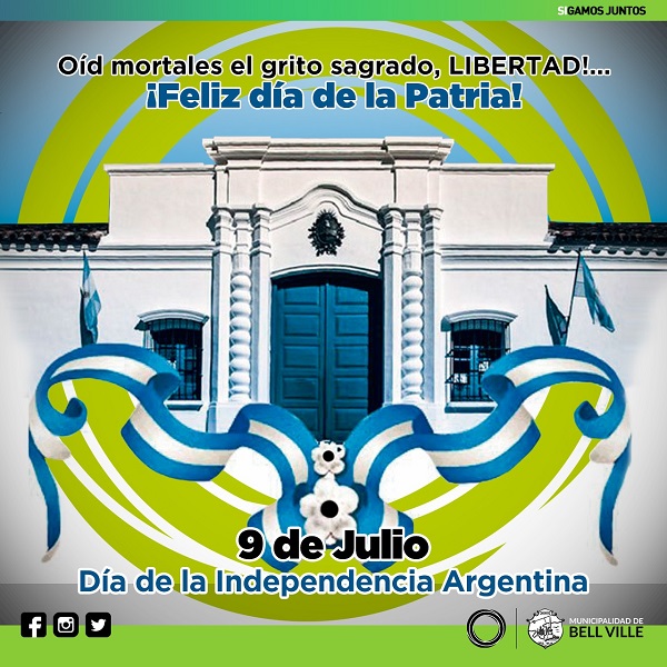 Acto oficial día de la Independencia.