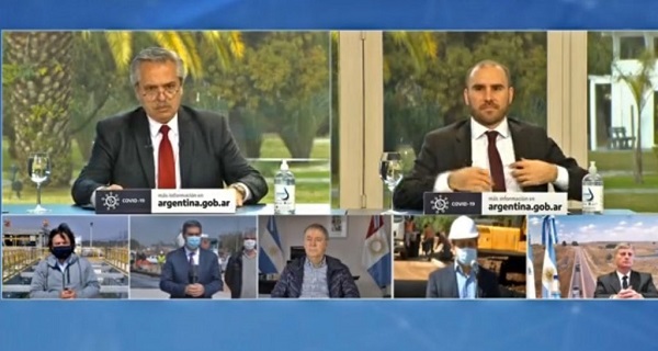 Schiaretti y Fernández anunciaron inversiones para la planta de Bajo Grande en Córdoba, 4.500 millones de pesos.