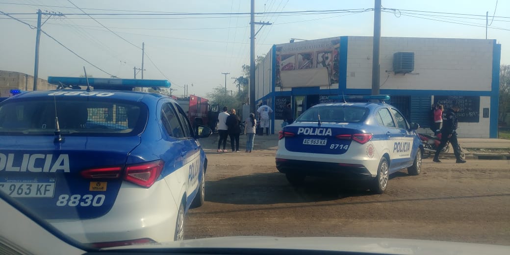 Incendio en un depósito de Súpermercado en Bell Ville.
